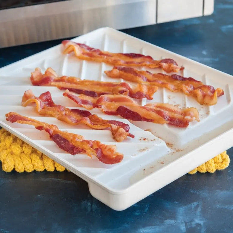 Nordic Ware Large Slanted Bacon Tray and Food Defroster Nordic Ware