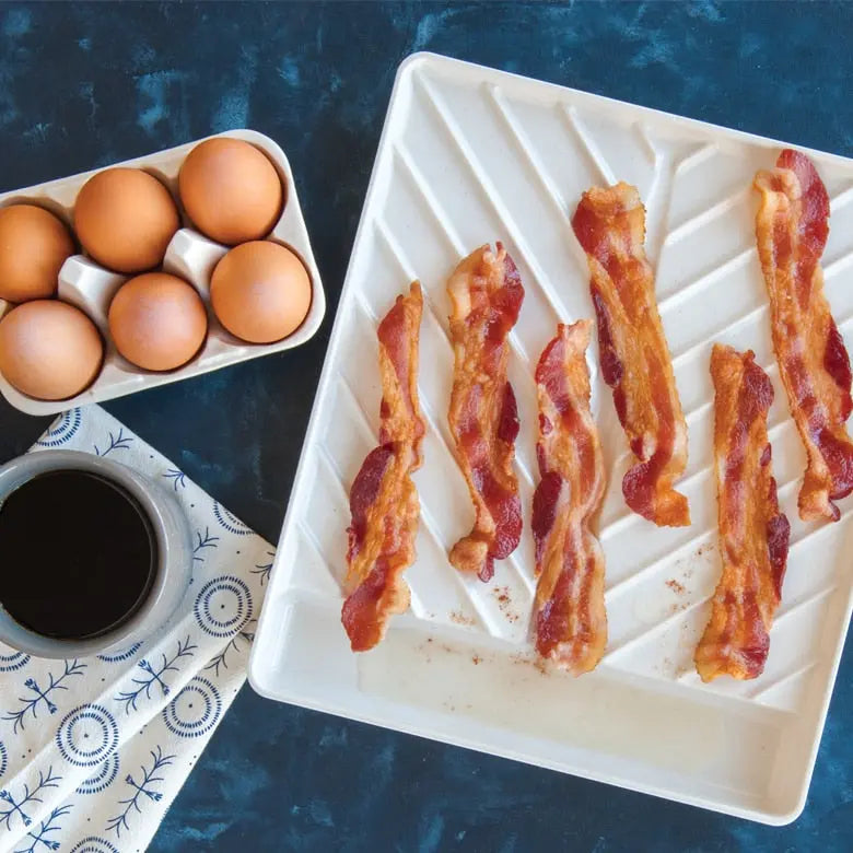 Nordic Ware Large Slanted Bacon Tray and Food Defroster Browns Kitchen