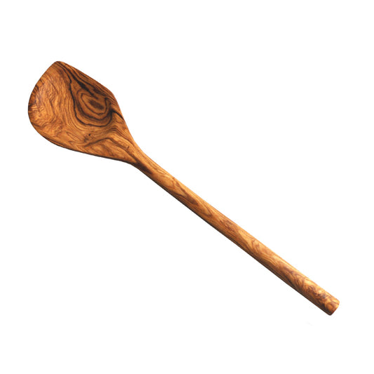 Olive Wood Wooden Corner Spoon 12″