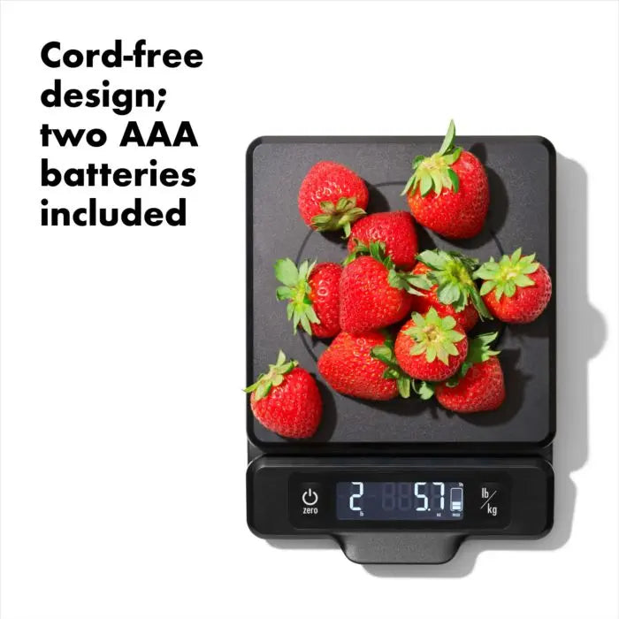 OXO 5 lb Food Scale with Pull-Out Display OXO