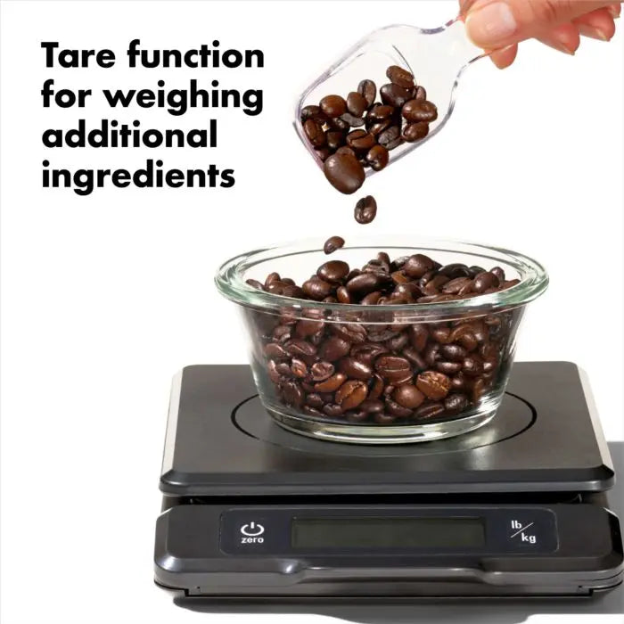 OXO lb Food Scale with Pull-Out Display Browns Kitchen