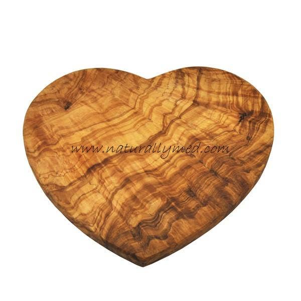 Olive Wood Heart Shaped Board 8.25”  Browns Kitchen