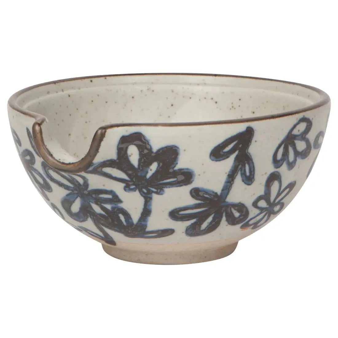 Organic Daisy Print Small Mixing Bowl, 5.75 inch Mixing Bowls Browns Kitchen