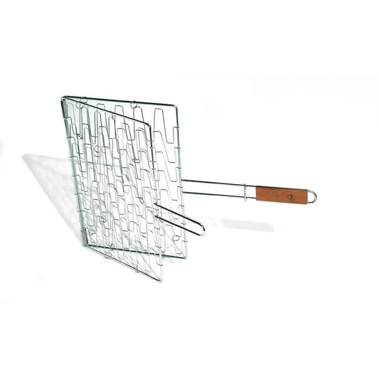 Outset Flex Grill Basket, Rosewood Handle 25"  Browns Kitchen