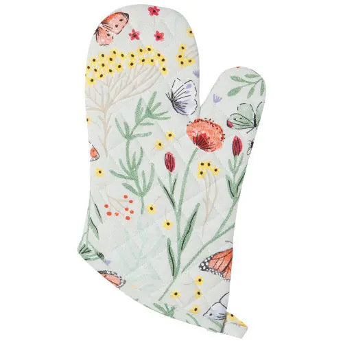 Oven Mitt Classic Morning Meadow NOW DESIGNS
