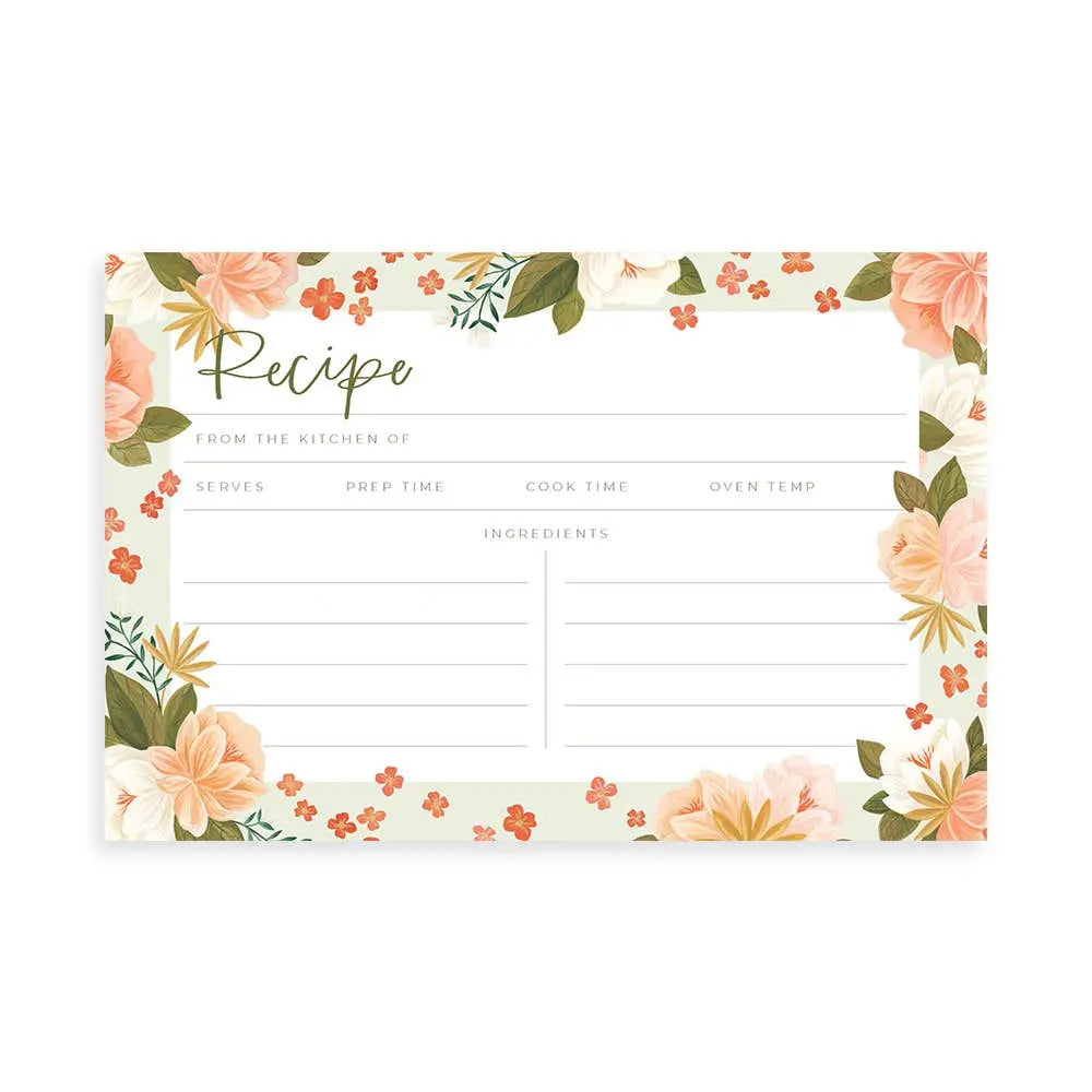 Palm Springs Recipe Cards (Set Of 15 Cards) 1canoe2 | One Canoe Two Paper Co.