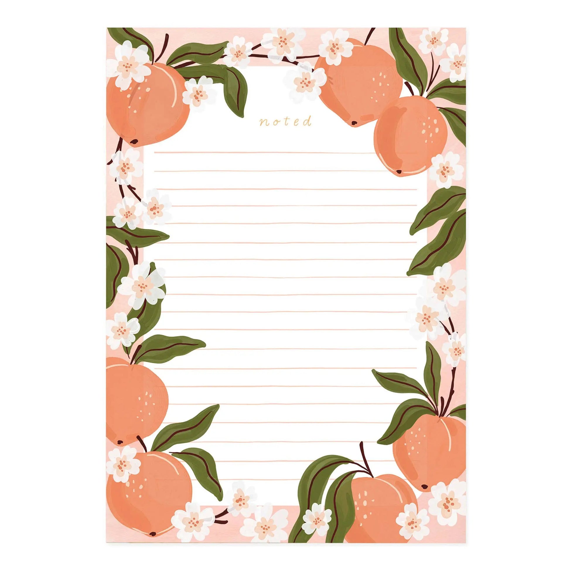 Peaches Notepad  Browns Kitchen