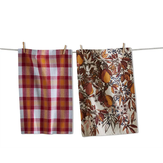 Pear Dishtowels, Set of 2
