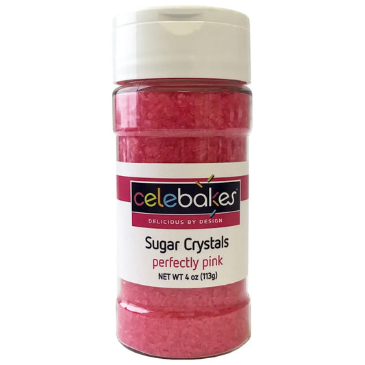 Perfectly Pink Sugar Crystals Celebakes
