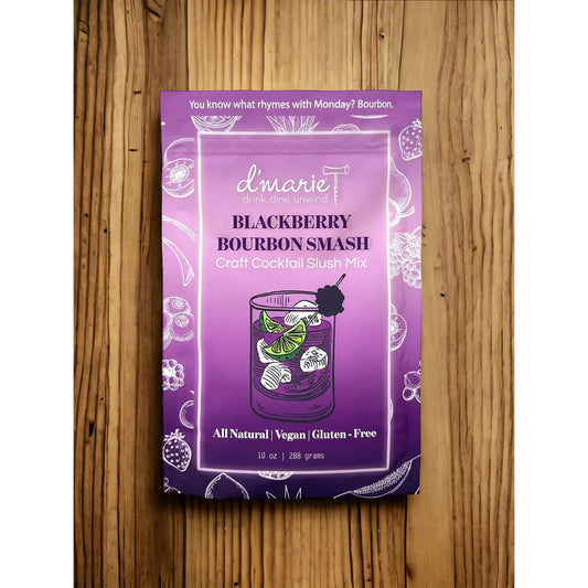 Blackberry Bourbon Smash Cocktail Slush Mix