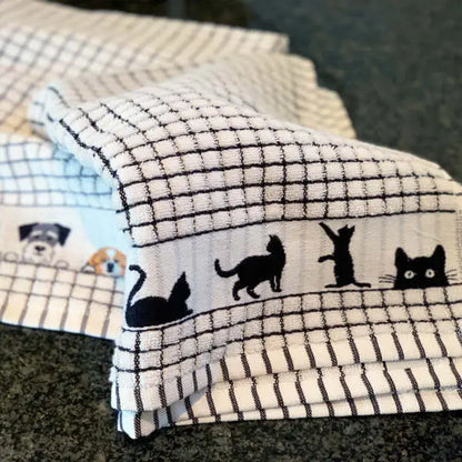 Poli Dri Tea Towel Cat Samuel Lamont and Sons