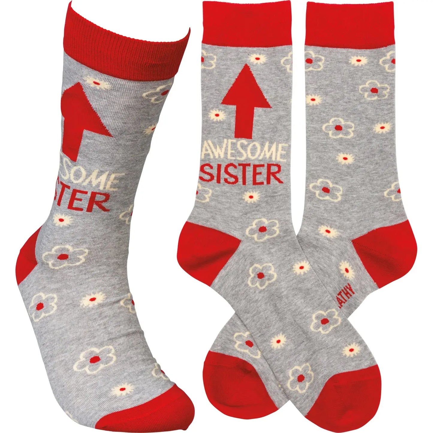Primitives By Kathy - "Awesome Sister" Socks PRIMITIVES BY KATHY