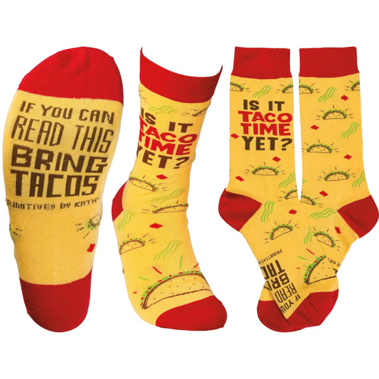 Primitives By Kathy - "Taco Time" Socks PRIMITIVES BY KATHY