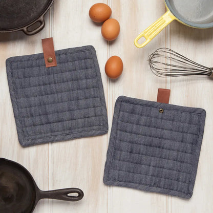 Renew Denim Potholder Oven Mitts & Pot Holders Browns Kitchen