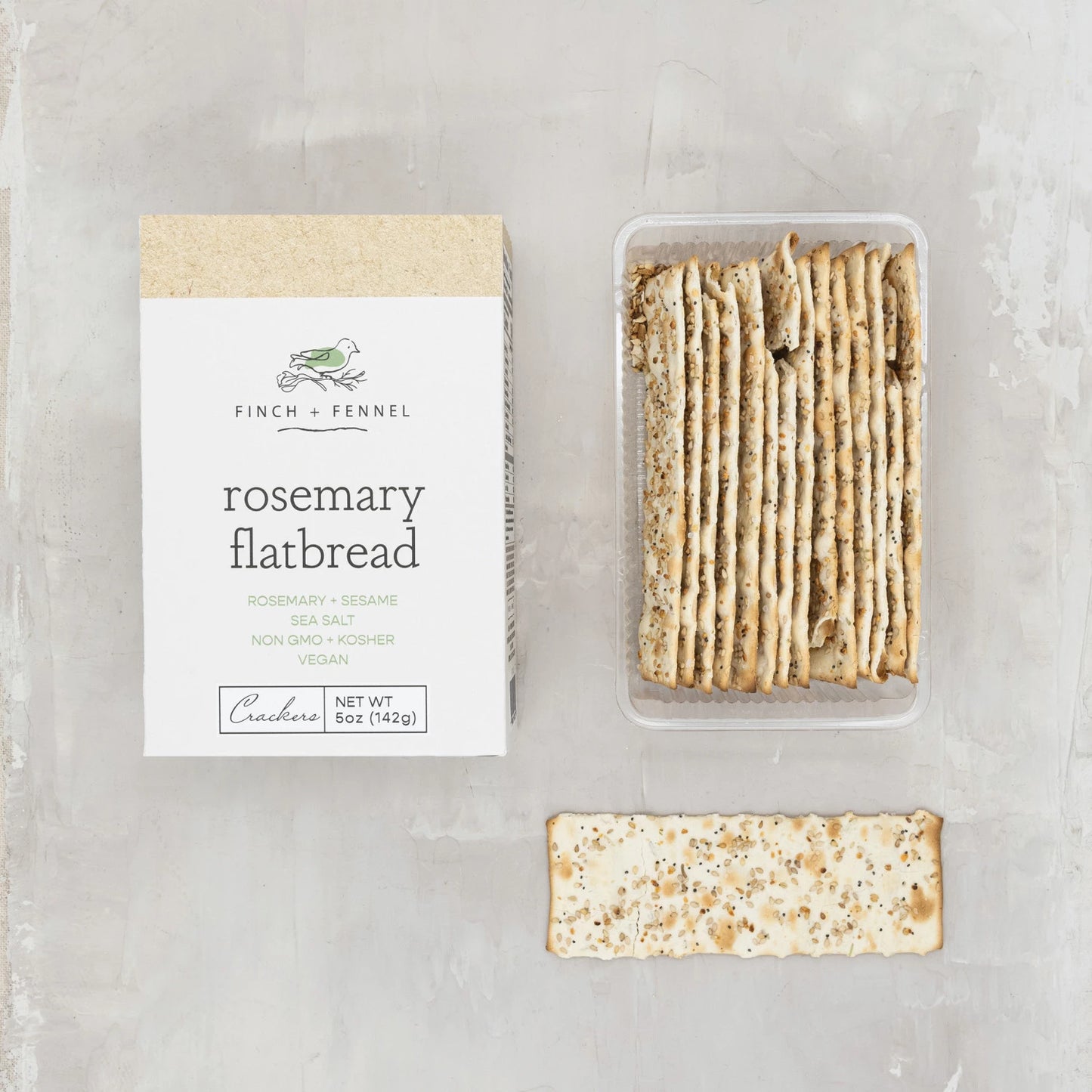 Rosemary Flatbread Crackers 5 oz