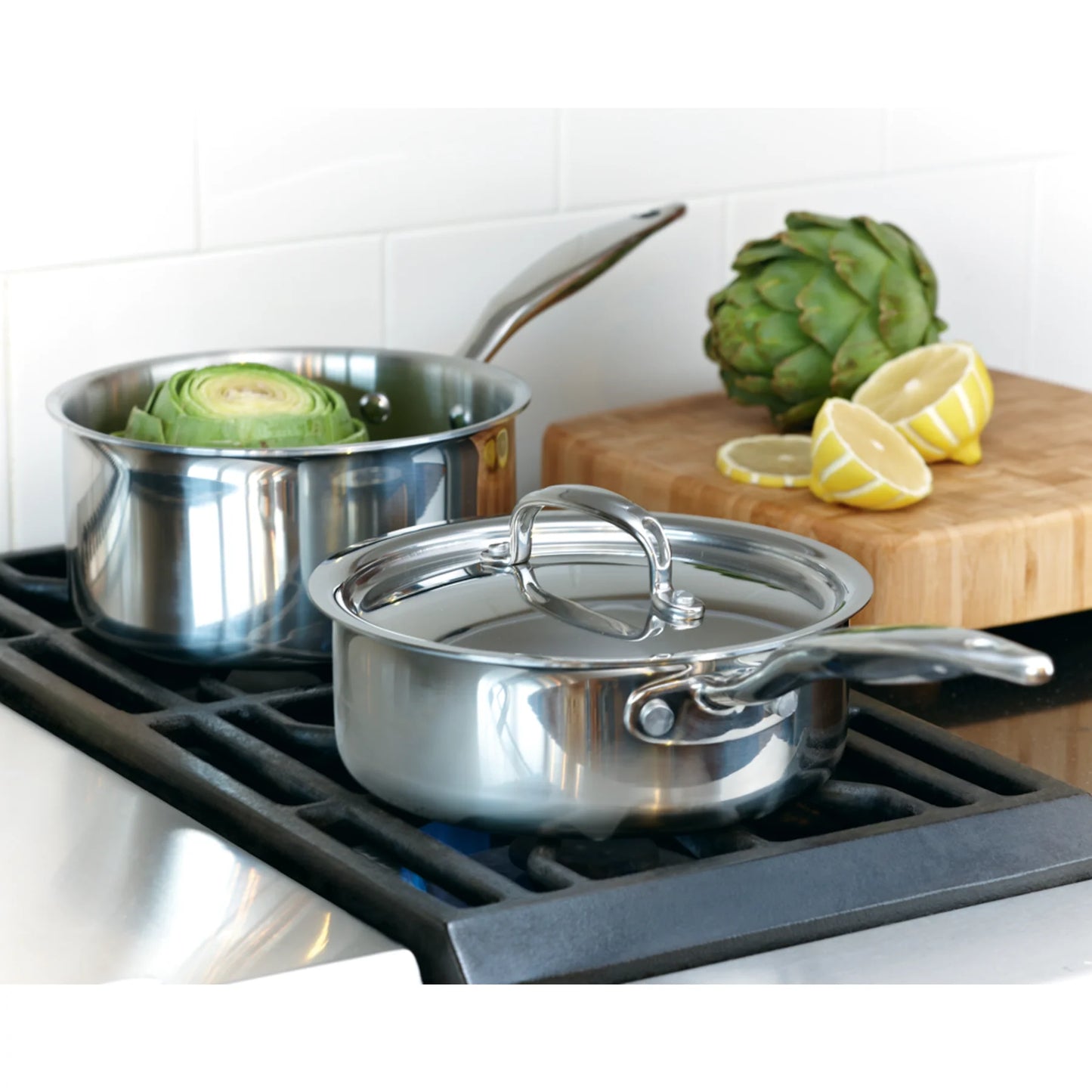 Heritage Steel 2 Qt Sauce Pan