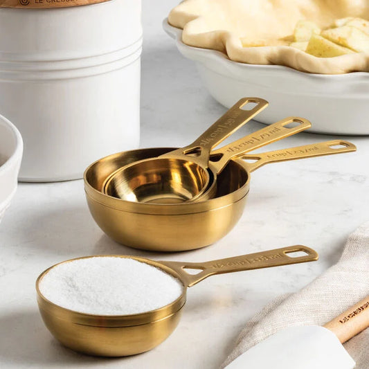 Le Creuset Gold Measuring Cups - Set of 4
