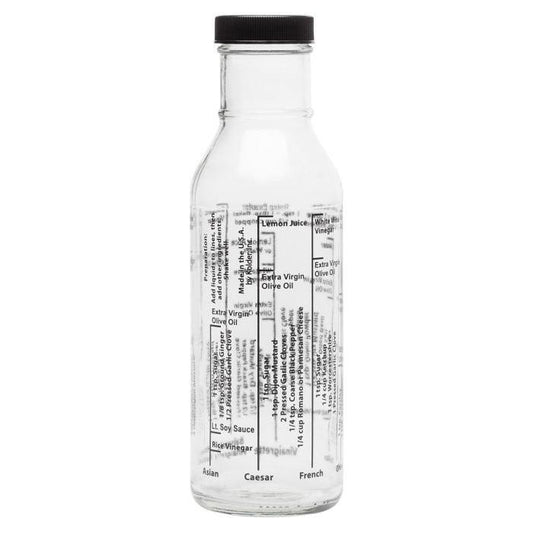 Salad Dressing Mixer Bottle with 8 Classic Light Recipes - Browns Kitchen