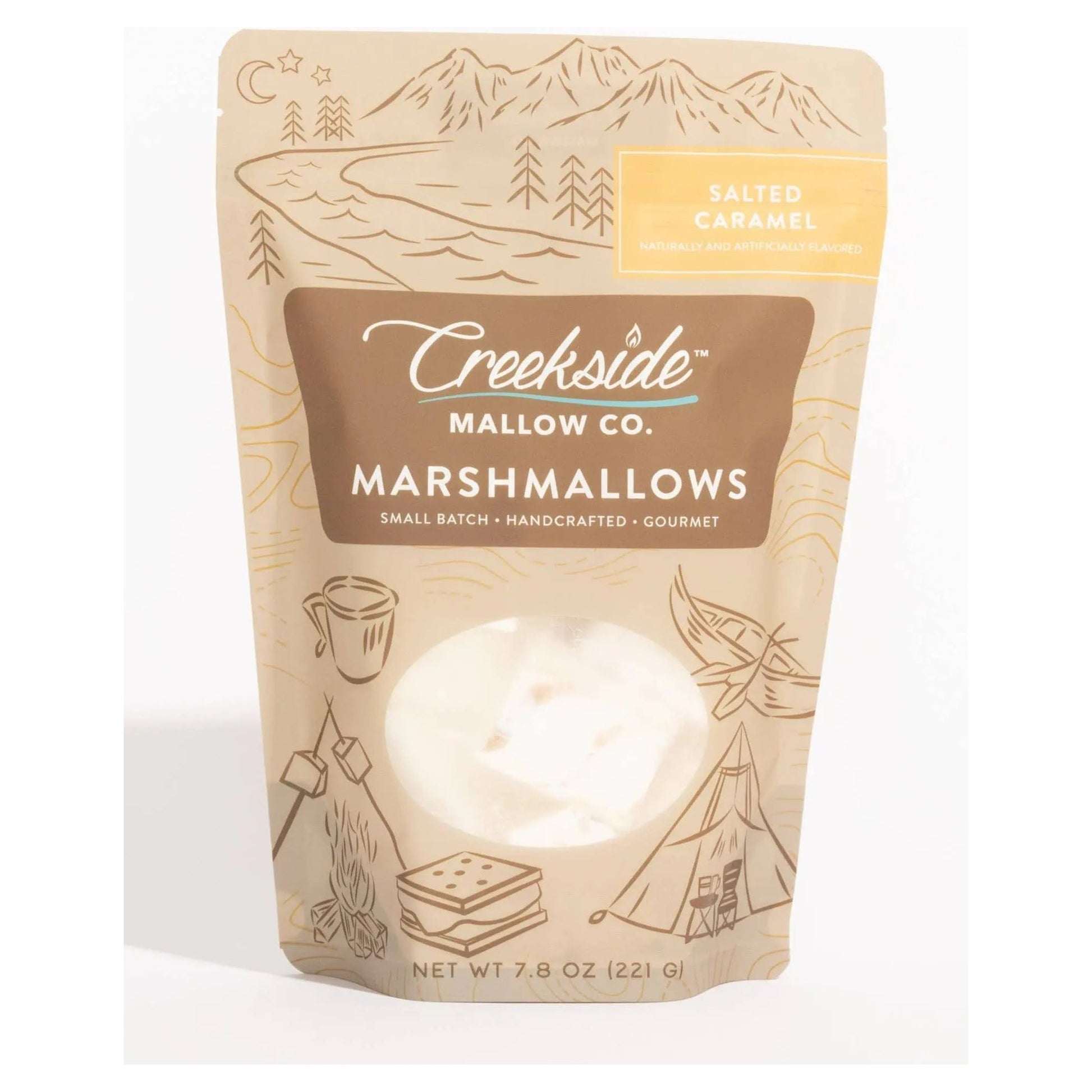 Salted Caramel Marshmallow: 12 Ct  Browns Kitchen