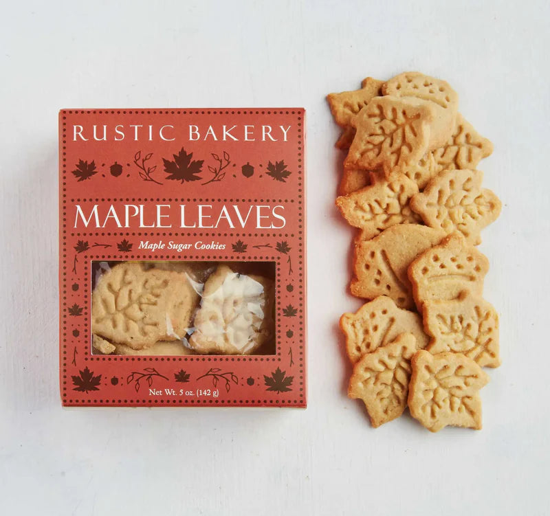 Rustic Bakery Maple Leaves Cookies