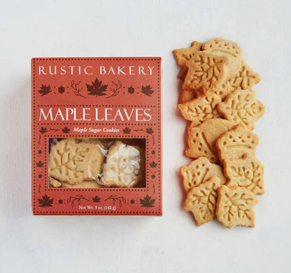 Rustic Bakery Maple Leaves Cookies