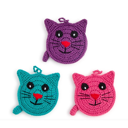 Cat Hand-Crocheted Measuring Tape