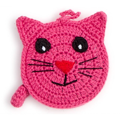 Cat Hand-Crocheted Measuring Tape