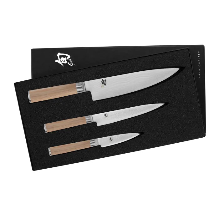 Shun Classic 3 Piece Blonde Starter Set KAI USA