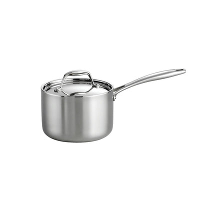 Tramontina Signature Tri-Ply Clad Stainless Steel Covered 2 Qt Sauce Pan