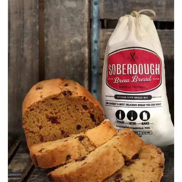 Soberdough Cranberry Orange Brew Bread SOBERDOUGH