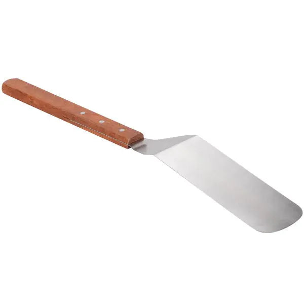 Solid Turner with Round Blade and Extra Long Handle  Browns Kitchen