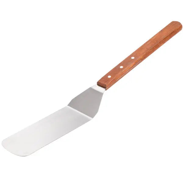 Solid Turner with Round Blade and Extra Long Handle  Browns Kitchen