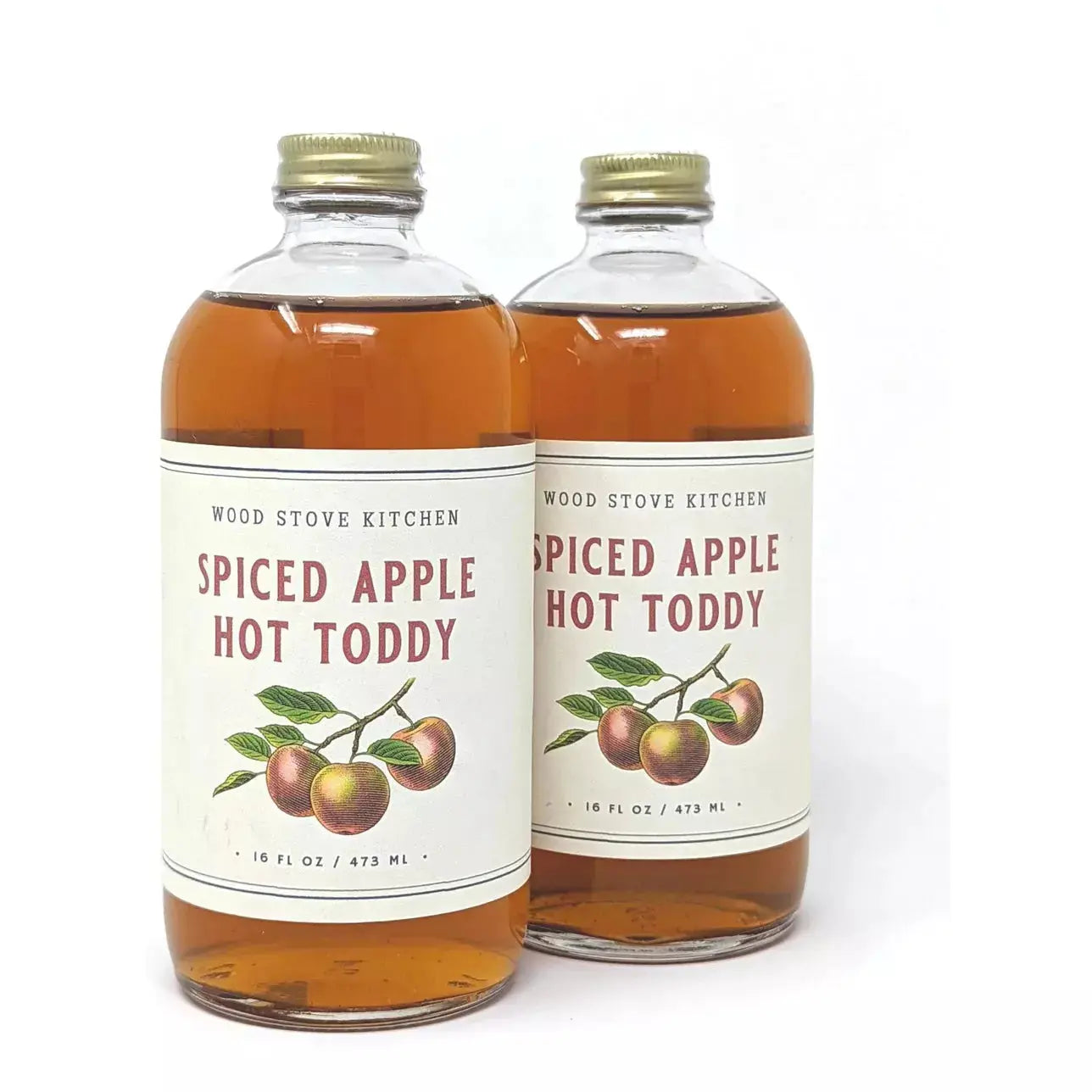 Spiced Apple Hot Toddy Mixer Wood Stove Kitchen