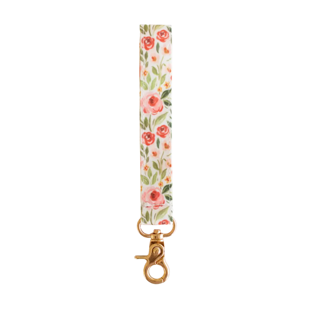 Spring Garden Wristlet Keychain Elyse Breanne Design