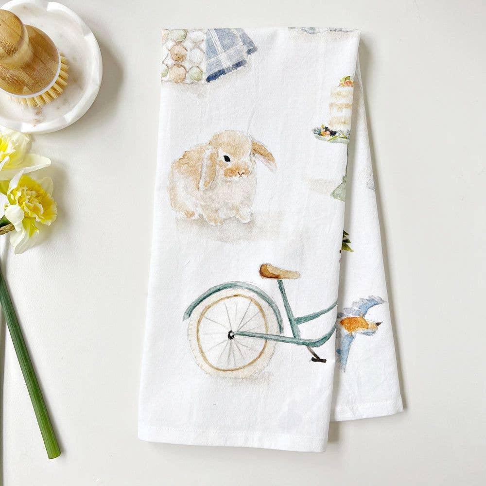 Springtime Tea towel - Browns Kitchen