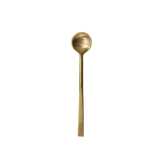 Stainless Steel Antique Brass Spoon CREATIVE CO-OP