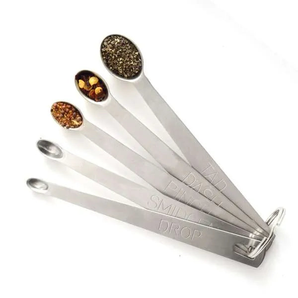 Stainless Steel Mini Measuring Spoons - Browns Kitchen