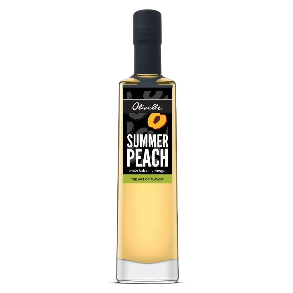 Summer Peach White Barrel Aged Balsamic Cooking Oils Browns Kitchen