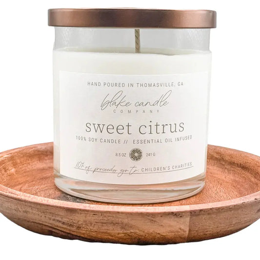 Sweet Citrus Blake Candle Company Blake Candle Company