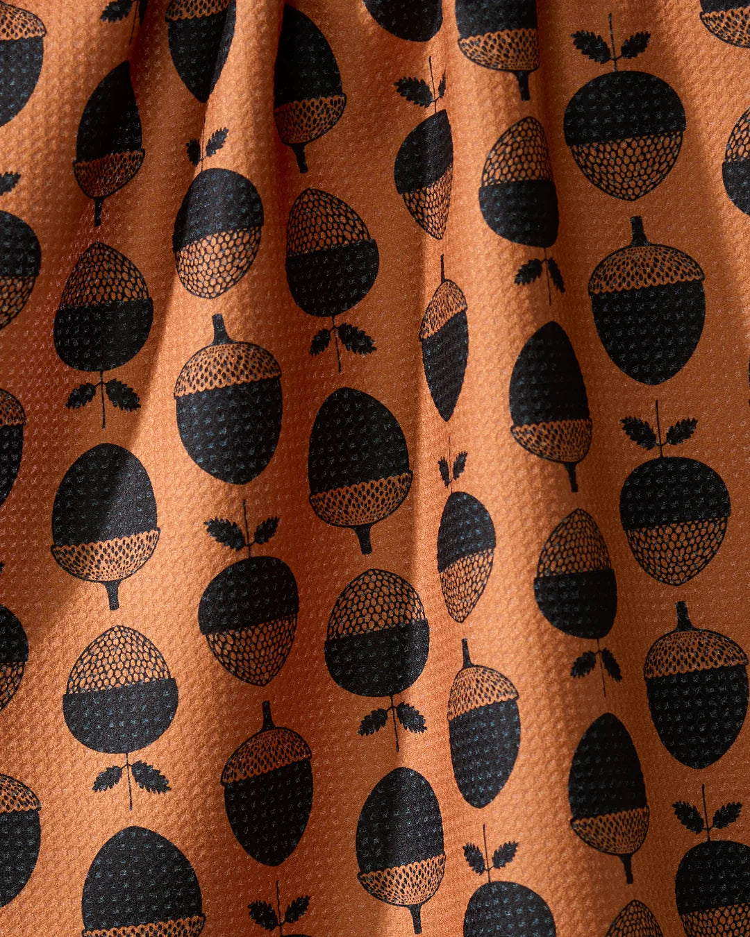 Acorn Noir Geometry Tea Towel