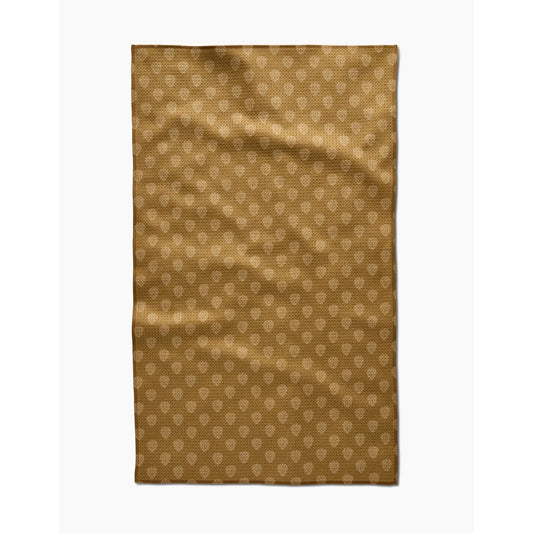 Autry Gold Geometry Tea Towel