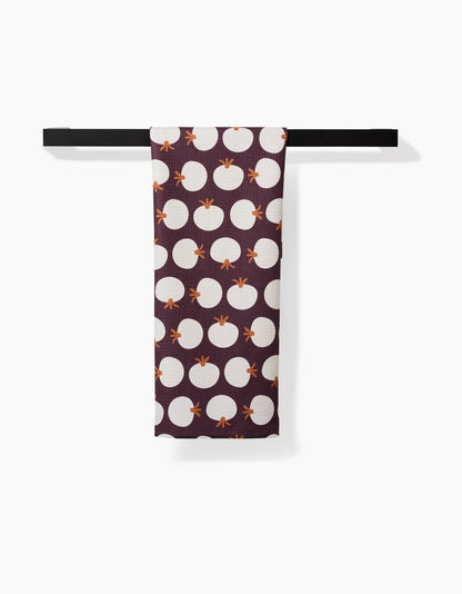 Bold Beets Geometry Tea Towel