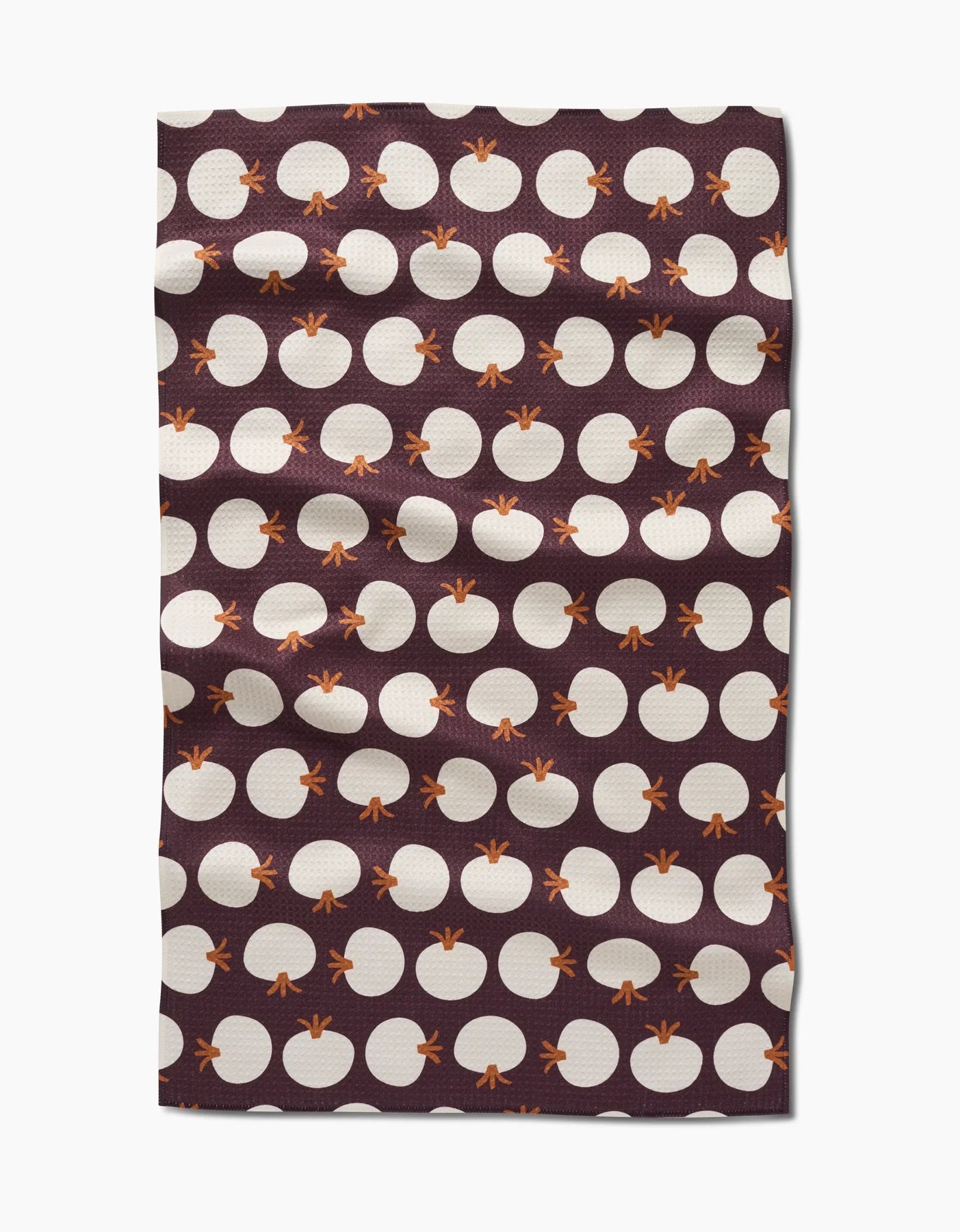 Bold Beets Geometry Tea Towel