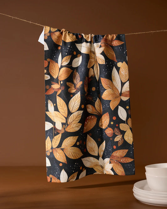 Botanical Wonderland Geometry Tea Towel