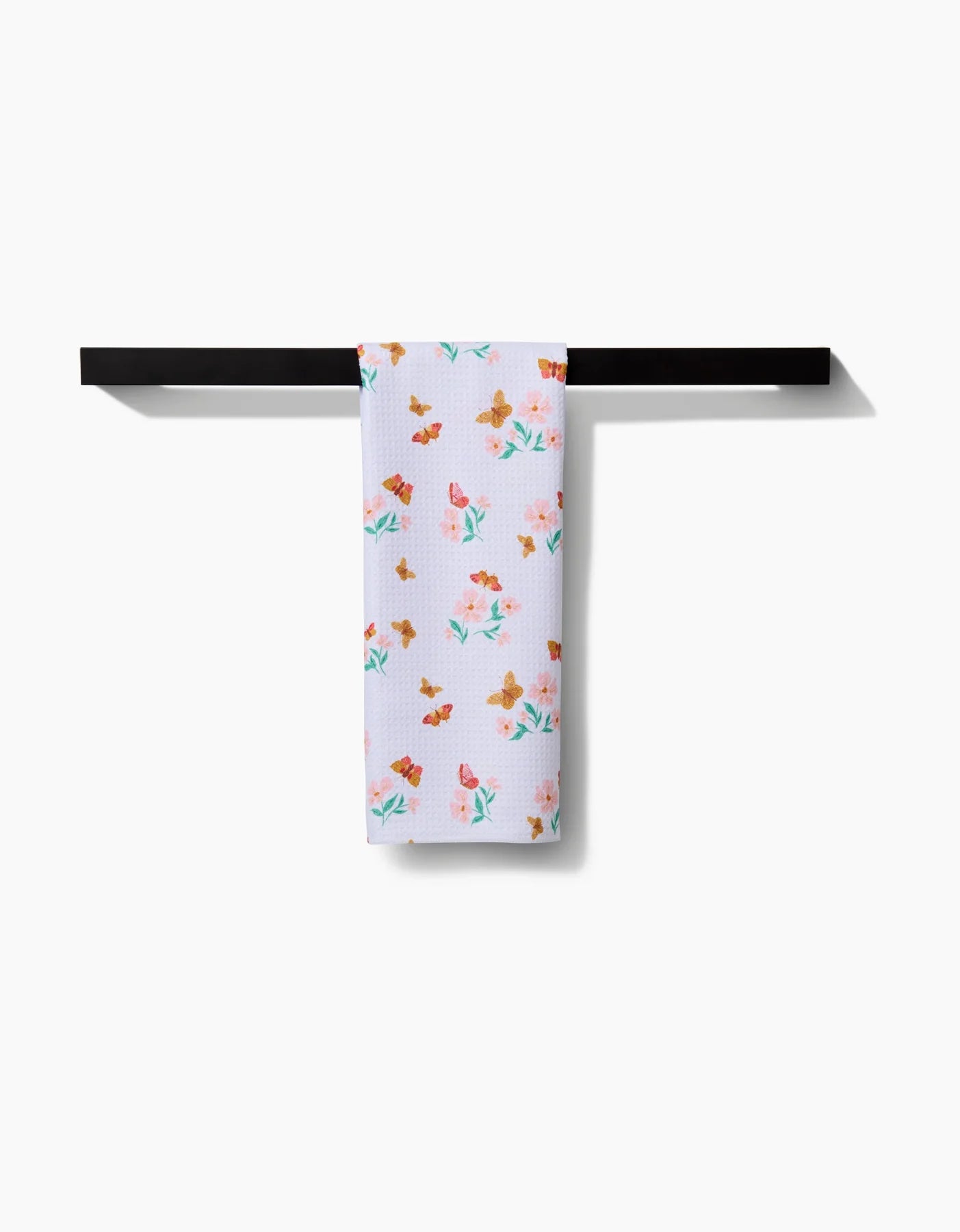 Butterfly Garden Geometry Bar Towel