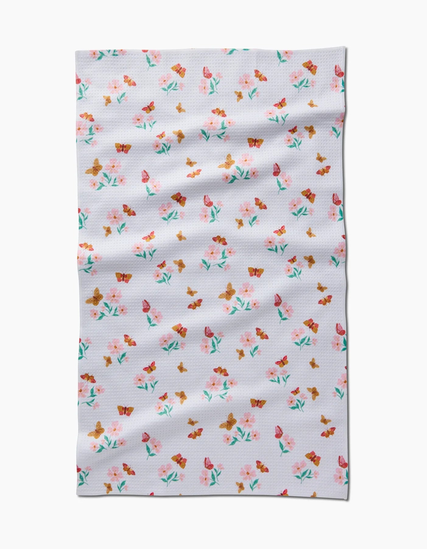 Butterfly Garden Geometry Bar Towel