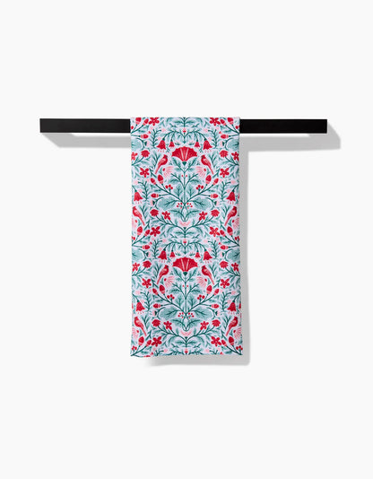 Cardinal Geometry Tea Towel