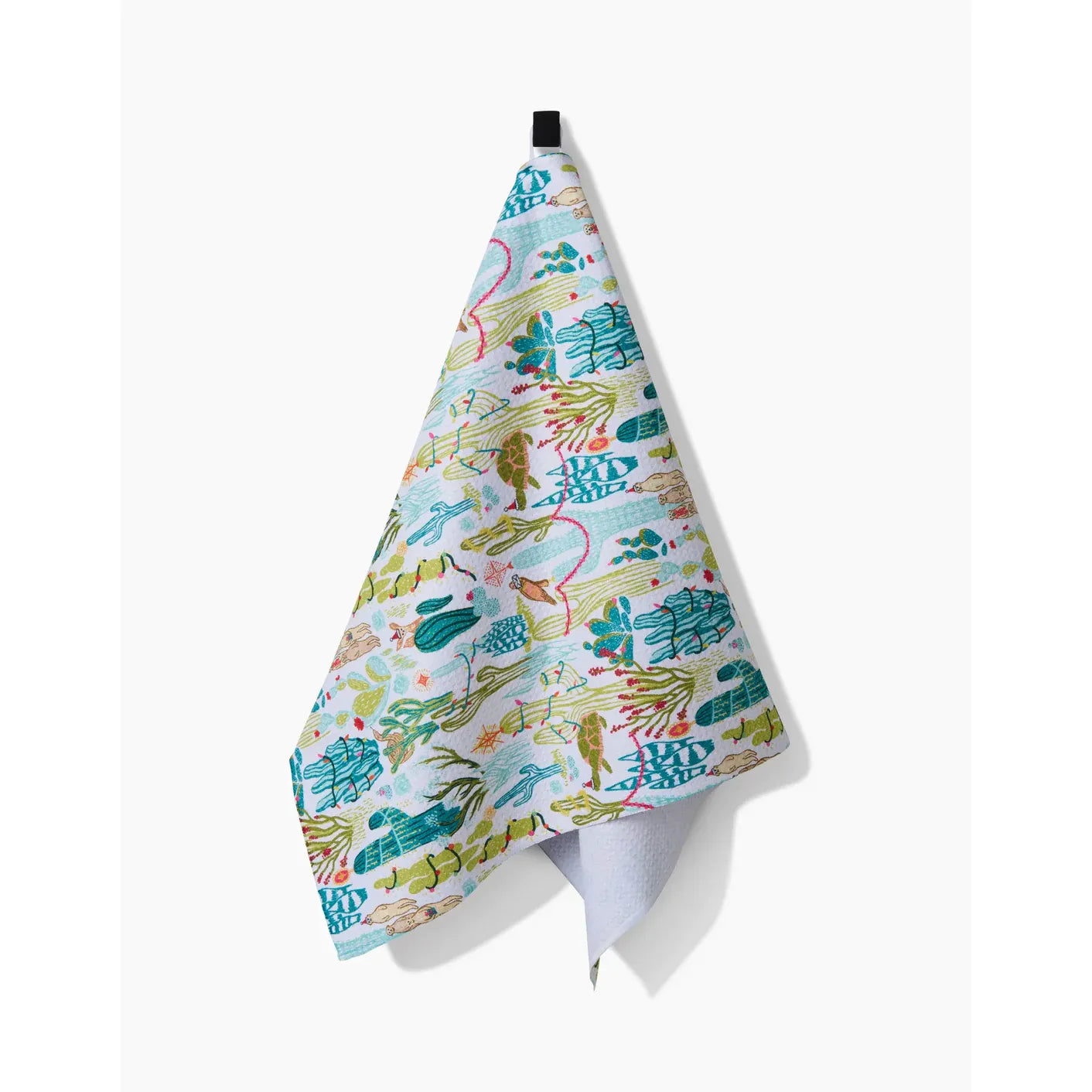 Desert On Holiday Geometry Tea Towel