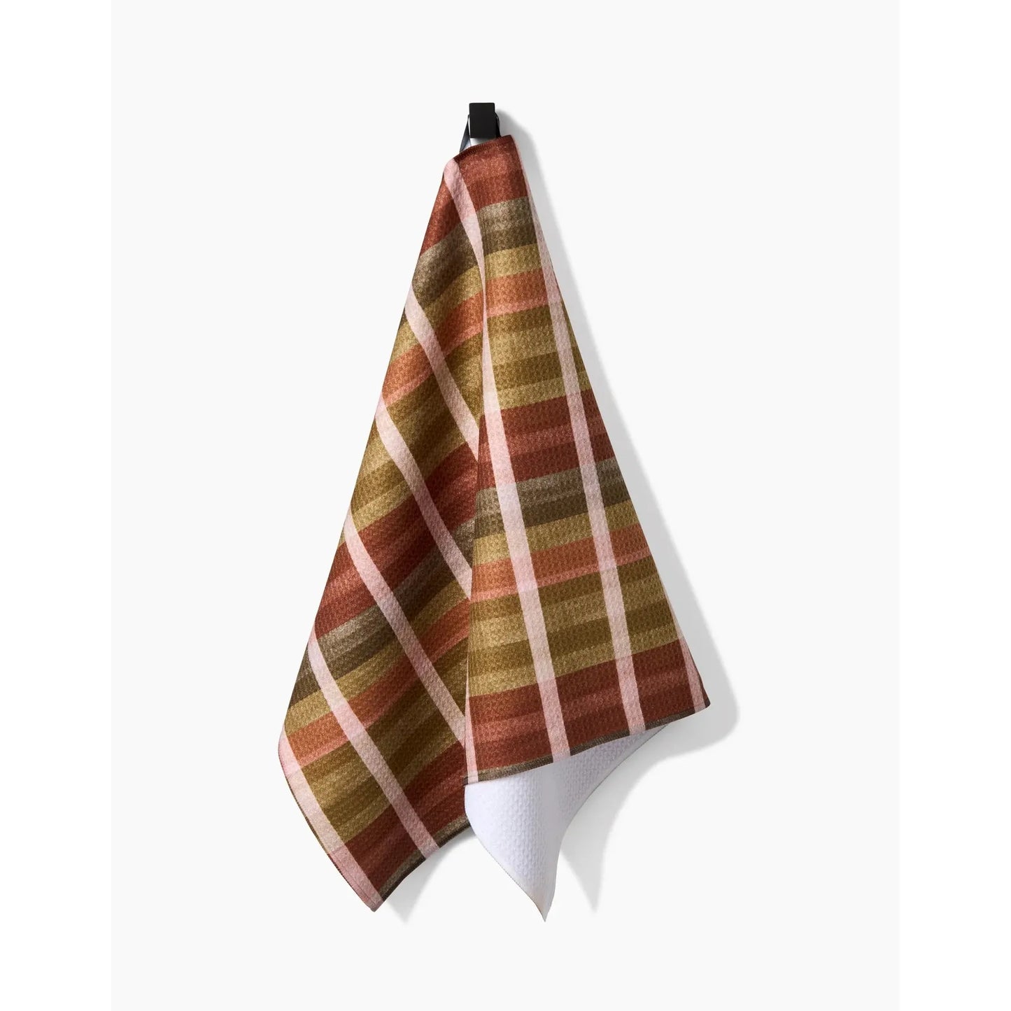 Fall Harvest Stripes Geometry Tea Towel