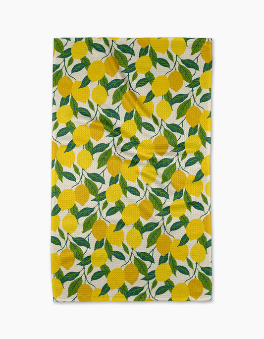 Fresh Start Geometry Tea Towel